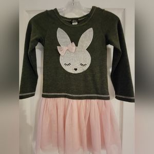 Pink & Violet Girls Size 8 Grey & Pink Dress